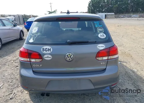 2014 Volkswagen Golf 2.0L Tdi from USA, damaged, VIN WVWDM7AJ7EW006825